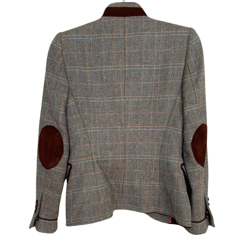 The British Collection Wool Chevron military blazer Prep School Quiet luxury - Picture 2 of 13